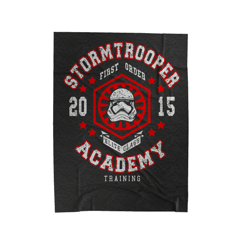 Stormtrooper Academy 15 Velveteen Blanket