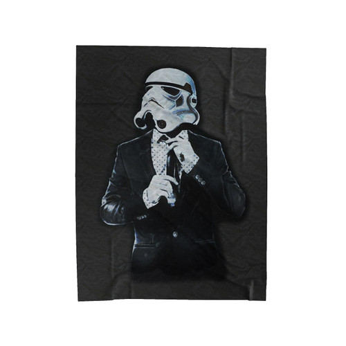 Stormtrooper Business Star Wars Velveteen Blanket