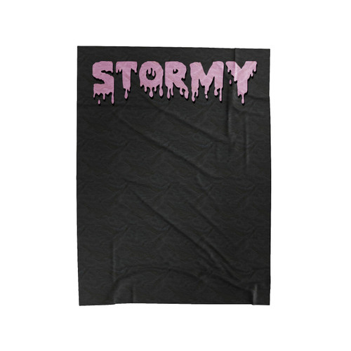 Stormy Velveteen Blanket