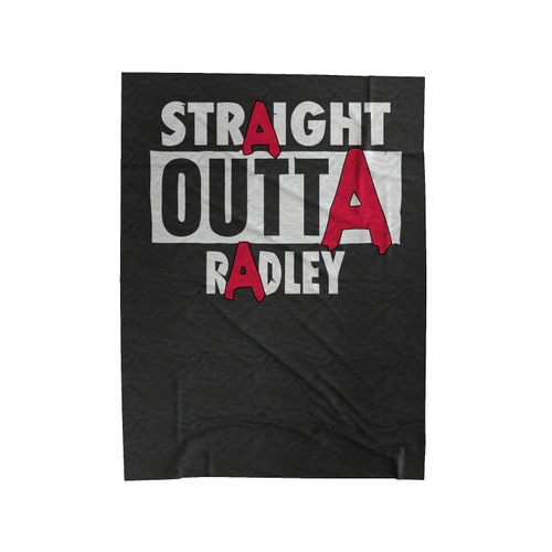 Straight Outta Radley 1 Velveteen Blanket