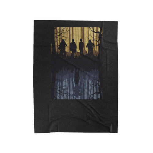 Stranger Things - Upside Down Velveteen Blanket