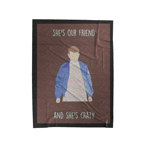 Stranger Things Memes Velveteen Blanket
