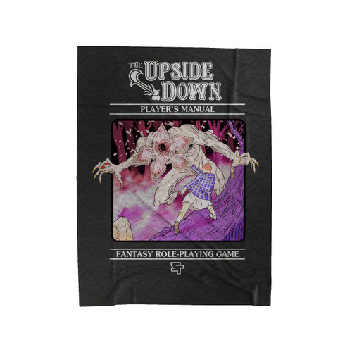 Stranger Things The Upside Down 2 Velveteen Blanket