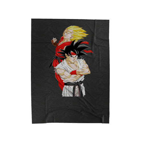 Street Fighter Z Dragon Ball Super Velveteen Blanket
