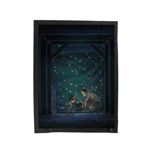 Studio Ghibli Anime Grave Of The Fireflies Velveteen Blanket