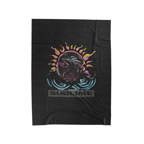 Sublime Mens Crying Sun Slim Fit Velveteen Blanket