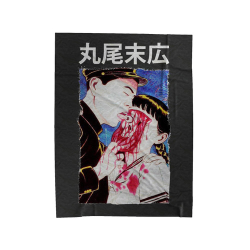 Suehiro Maruo Eyeball Lick Japanese Anime Velveteen Blanket
