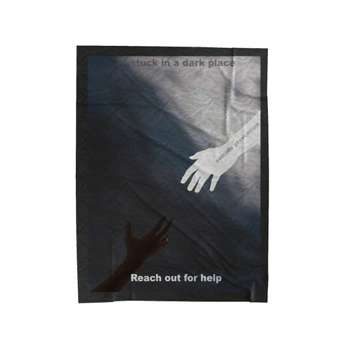 Suicide Awareness Velveteen Blanket
