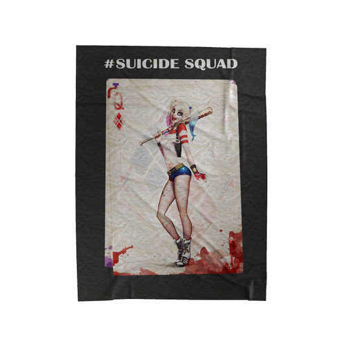 Suicide Squad Harley Quinn & More Velveteen Blanket