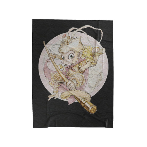 Sun Wukong Monkey King Velveteen Blanket