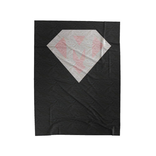 Super Girl Superhero Velveteen Blanket