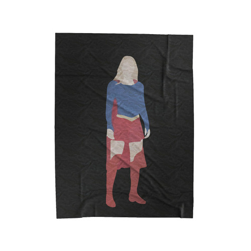 Super Girls Funny Face Velveteen Blanket