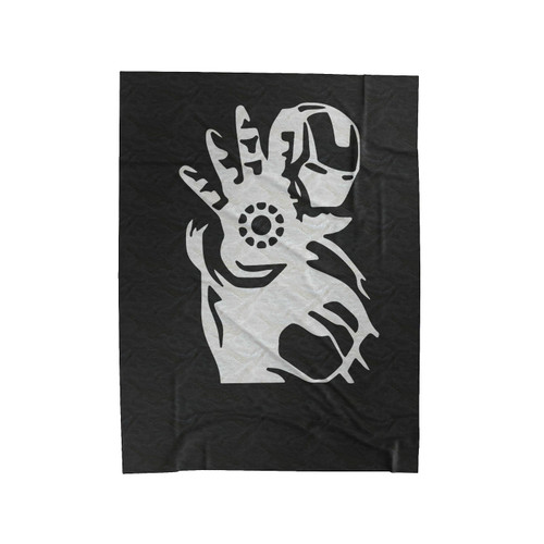 Super Heroes Iron Man Velveteen Blanket