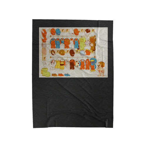 Super Mario Clothes Funny Parody Velveteen Blanket