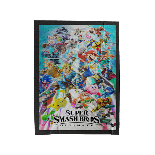 Super Smash Bros All Character Velveteen Blanket