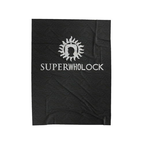 Super Who Lock Movie Logo Velveteen Blanket