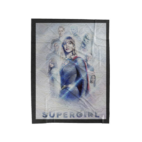 Supergirl Dc Superhero Velveteen Blanket