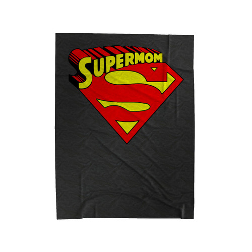 Supermom Funny Art Velveteen Blanket