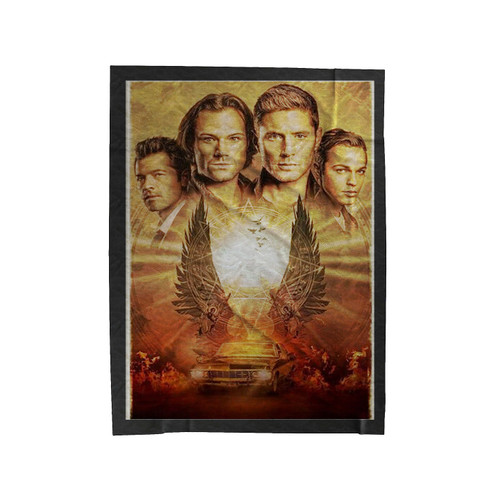 Supernatural Season 15 Sam & Dean Velveteen Blanket