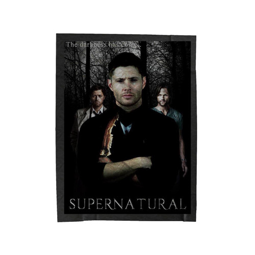 Supernatural The Darkness Has Come Velveteen Blanket