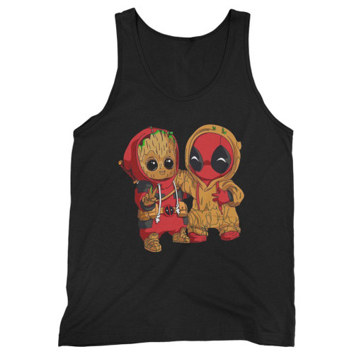 Our cotton deadpool and groot men tank top is perfect for those intense workouts in the gym, at practice or pickup games.