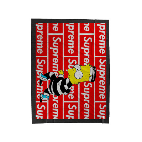 Supremenation Bart Simpson Velveteen Blanket