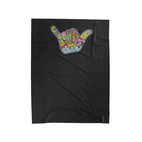 Surf Hand Velveteen Blanket