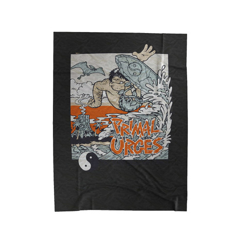 Surf T&C Primal Urges 80S Velveteen Blanket