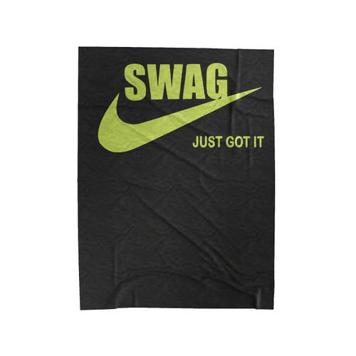 Swag Just Got It Velveteen Blanket
