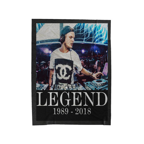 Swedish Dj Avicii Legend Velveteen Blanket