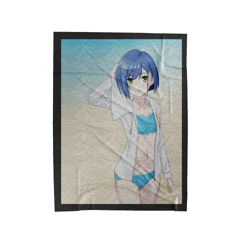 Swimsuit Ichigo, Darling In The Franxx Velveteen Blanket