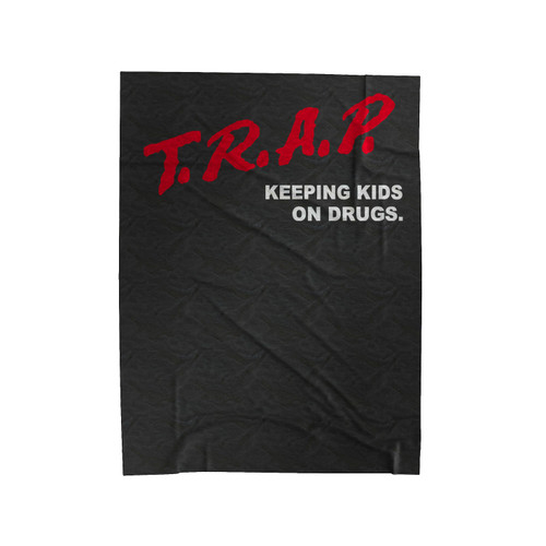 T.R.A.P. Keeping Kids On Drugs Velveteen Blanket