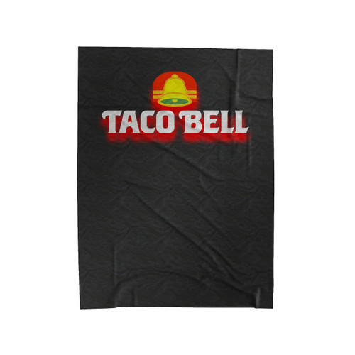 Taco Bell Colors Velveteen Blanket