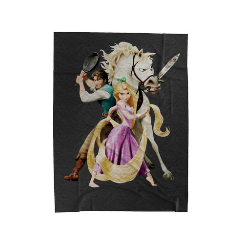 Tangled Trio Velveteen Blanket