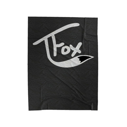 Tanner Fox Logo 1 Velveteen Blanket