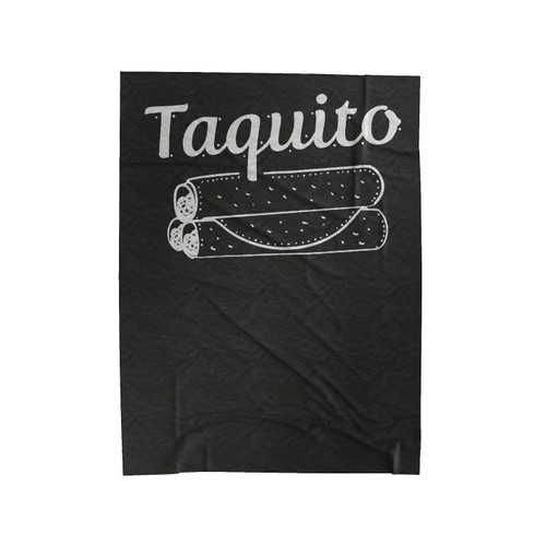 Taquito Velveteen Blanket