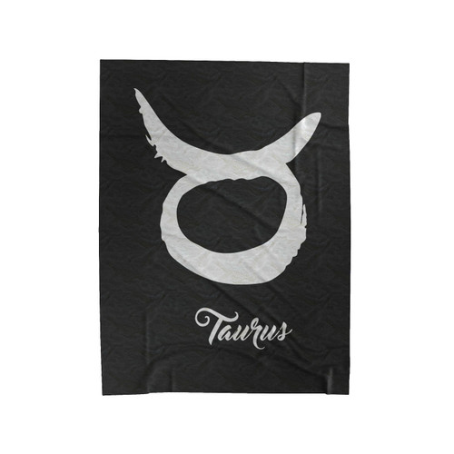 Taurus Horoscope Unique Funny Gift Velveteen Blanket