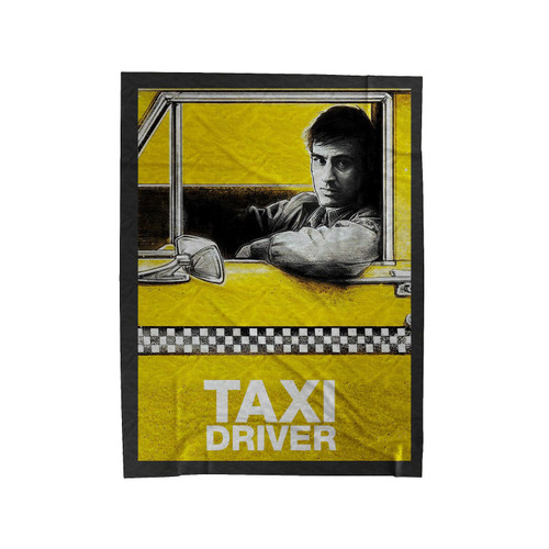 Taxi Driver Cartoon 1 Velveteen Blanket
