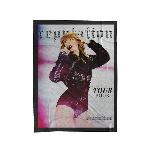 Taylor Swift Collectible Official Reputation Concert Photos Stadium Tour Book Velveteen Blanket