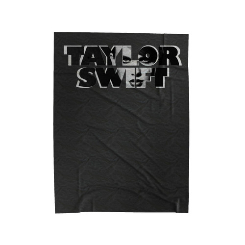 Taylor Swift Typography Velveteen Blanket