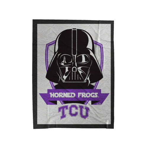 Tcu Horned Frogs Ncaa Darth Vader Star Wars Logo Perfect Raiders Velveteen Blanket