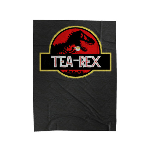 Tea Rex Jurassic Park 2 Velveteen Blanket