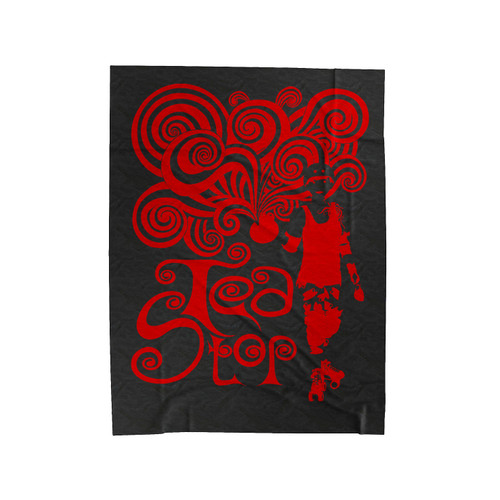 Tea Stop Roller Velveteen Blanket