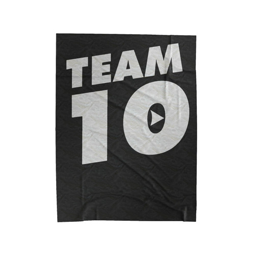 Team 10 Velveteen Blanket