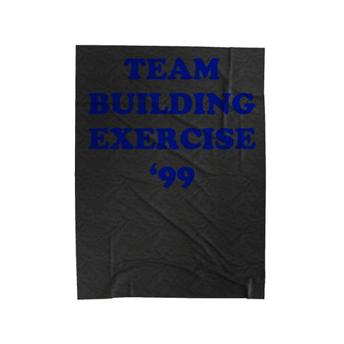 Team Building Exercise '99 Velveteen Blanket