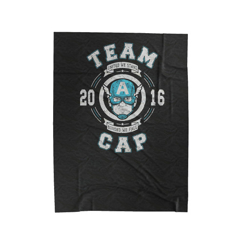 Team Captain America Civil War 2 Velveteen Blanket