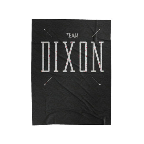 Team Dixon The Walking Dead Daryl Velveteen Blanket