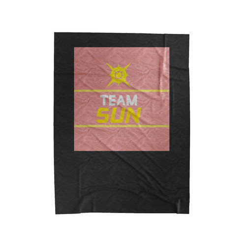 Team Sun Symbol Pokemon Go Velveteen Blanket