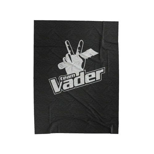 Team Vader Velveteen Blanket