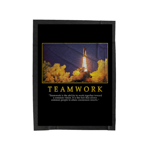 Teamwork Velveteen Blanket